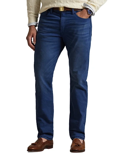 Varick Slim-Fit Straight-Leg Stretch Jeans