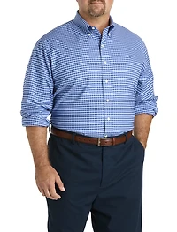 Non-Iron Gingham Sport Shirt