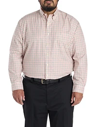 Non-Iron Plaid Sport Shirt