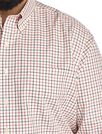 Non-Iron Plaid Sport Shirt