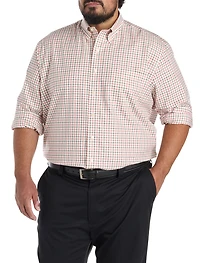 Non-Iron Plaid Sport Shirt