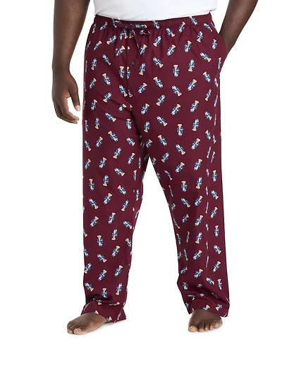 Polo Bear Print Pajama Pants