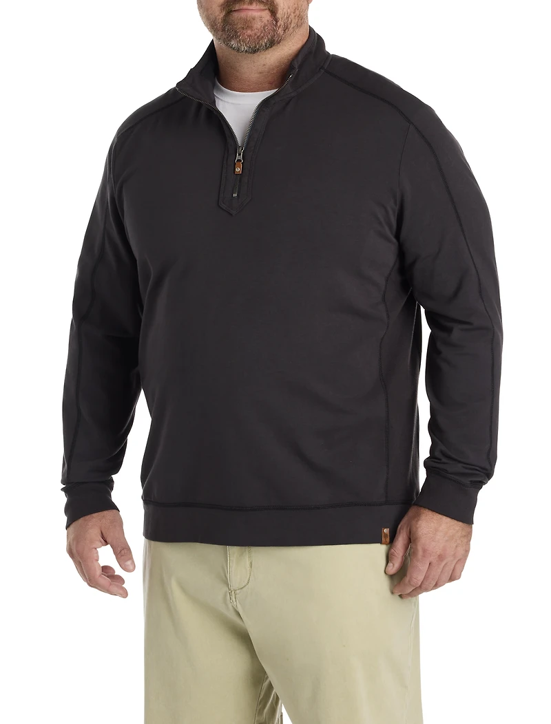 Ben and Terry Half-Zip Pullover