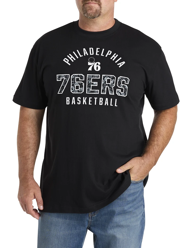 Camo-Print Black Team Tee