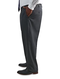 Premium Comfort 4-Way Stretch Pleated Dress Pants