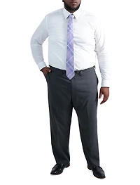 Premium Comfort 4-Way Stretch Pleated Dress Pants