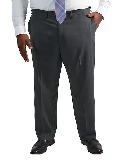 Premium Comfort 4-Way Stretch Pleated Dress Pants