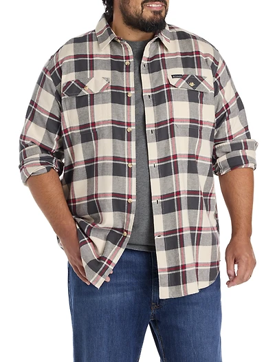 Flare Stretch Flannel Sport Shirt