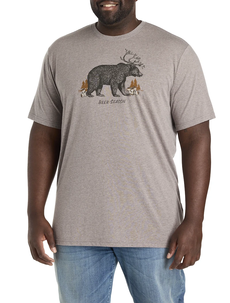 Beer Bear Graphic Tee