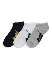 3-pk Big Pony Socks