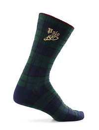 6-pk Tartan Crew Socks