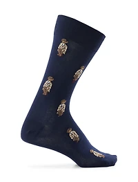 Charles Bear 2-pk Crew Socks