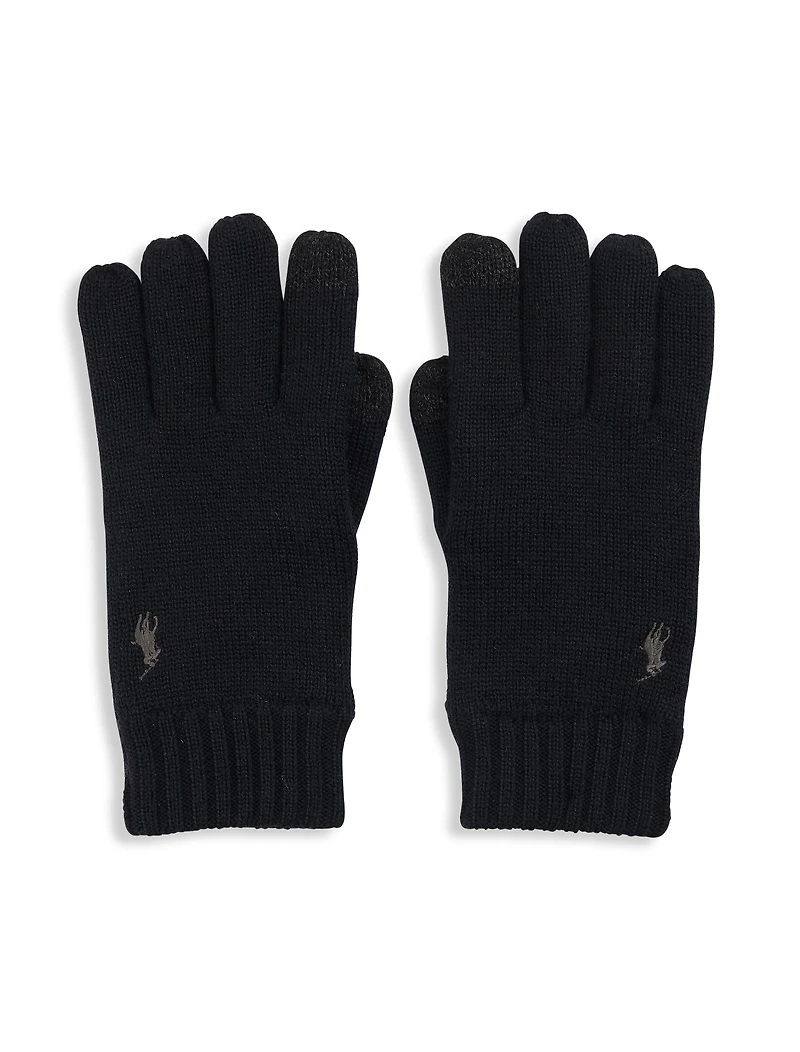 Fleece-Lined Merino Gloves