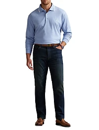 Long-Sleeve Polo Shirt