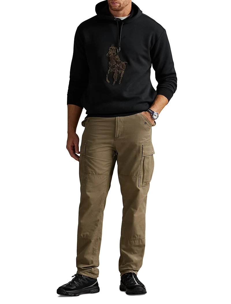 Camo Big Pony Double-Knit Hoodie