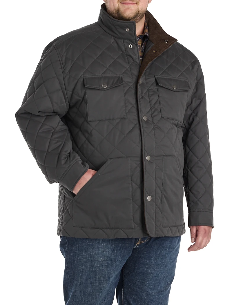 Quilted Shirt Jacket