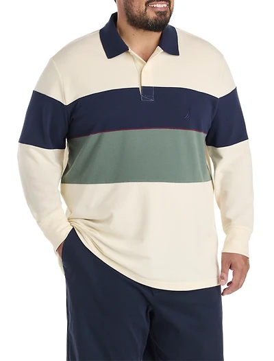 Colorblocked Polo Shirt