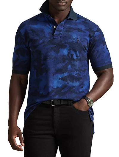 Animated Mesh Polo Shirt