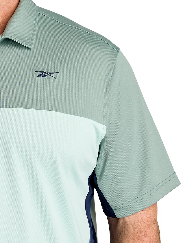 Colorblocked Polo Shirt