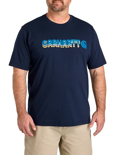 Irvine Relaxed-Fit Logo Graphic Tee