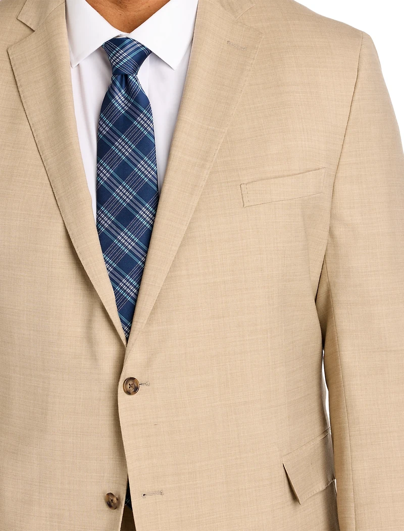 Wool-Blend Suit Jacket