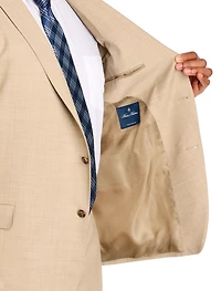 Wool-Blend Suit Jacket