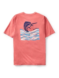 Marlin Waves Graphic Tee