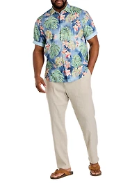 Nova Wave Jungle Seersucker Sport Shirt