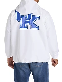 Snap-Button Hooded Jacket