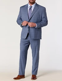 Glen Plaid Suit Jacket