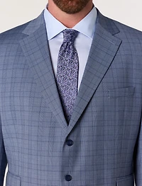 Glen Plaid Suit Jacket