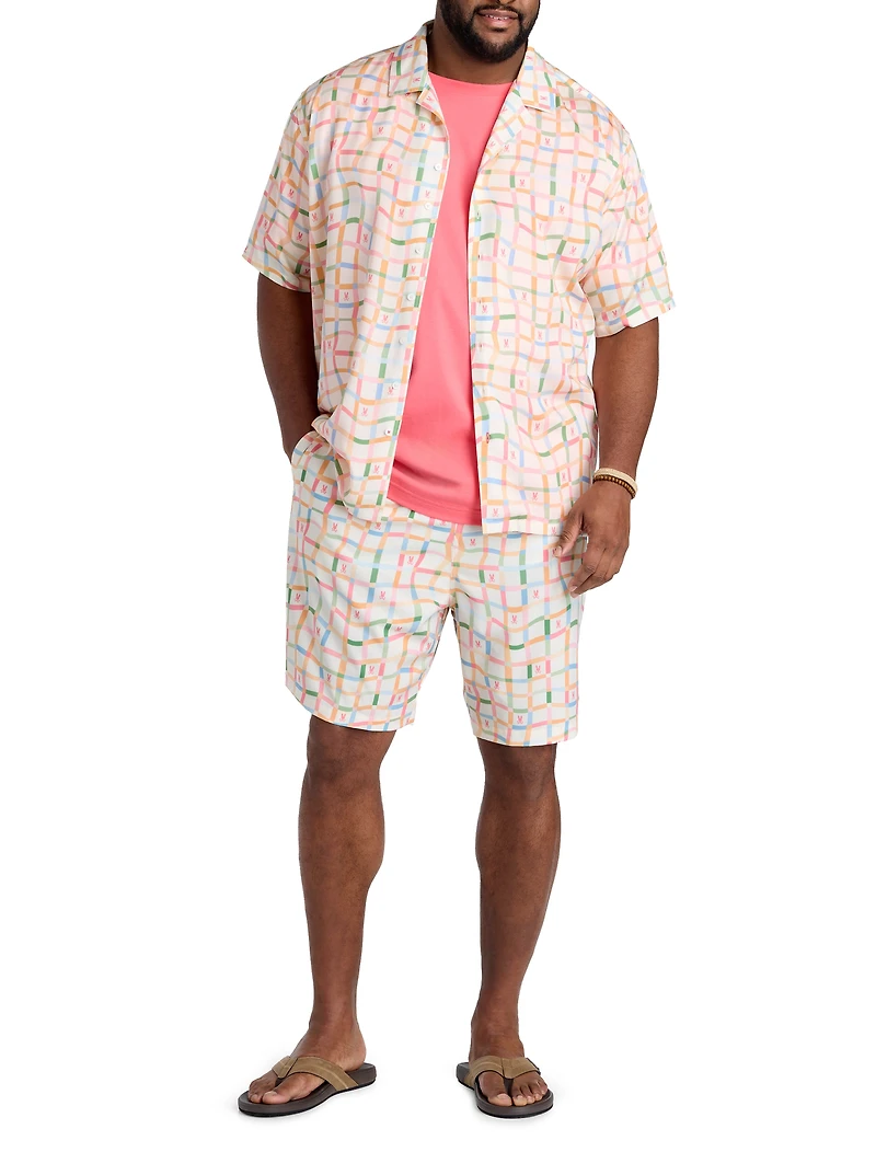 Atlas All Over Patterned Swim Trunks