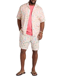 Atlas All Over Patterned Swim Trunks