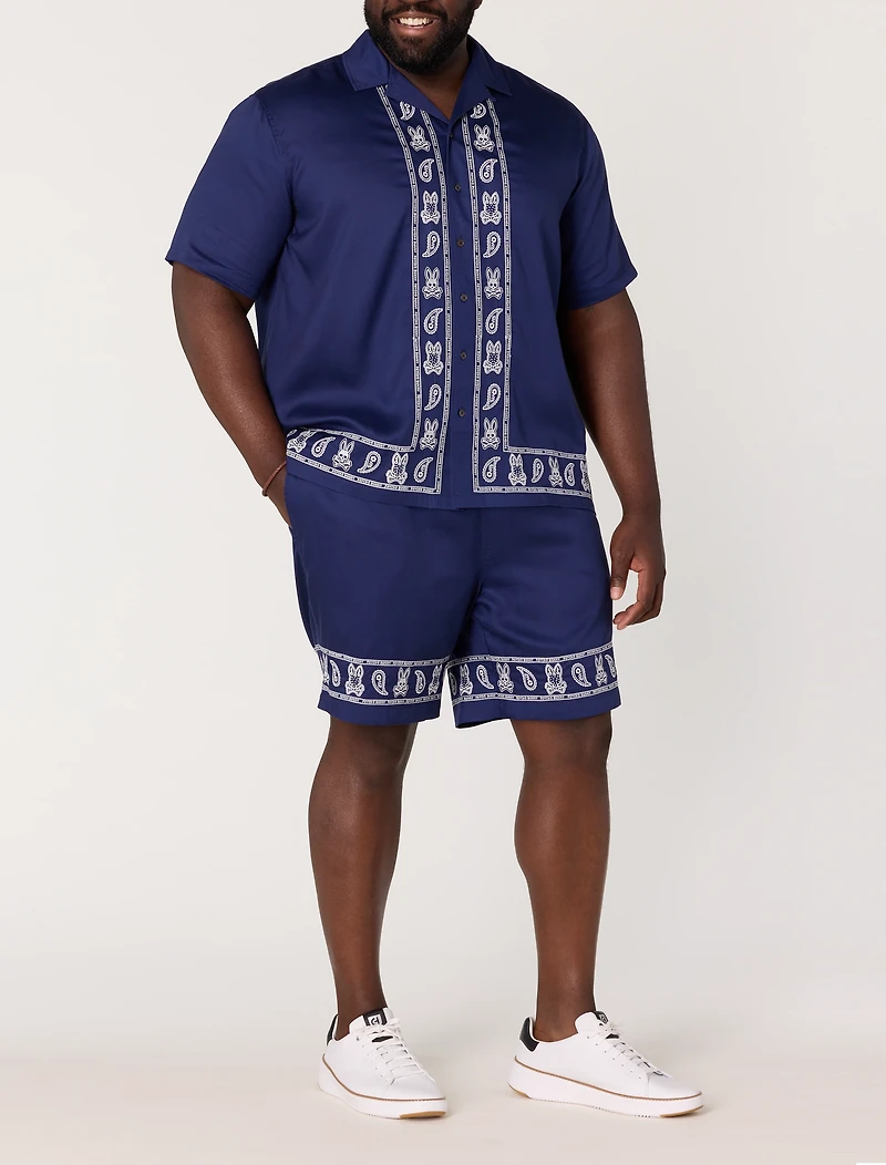 Luke Embroidered Shorts