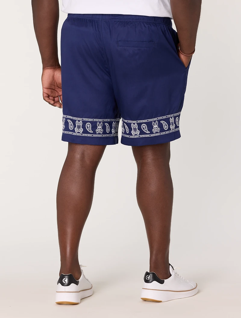 Luke Embroidered Shorts