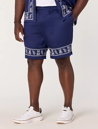 Luke Embroidered Shorts