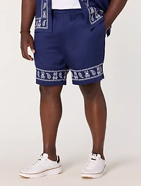 Luke Embroidered Shorts