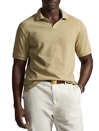Johnny Collar Mesh Polo Shirt
