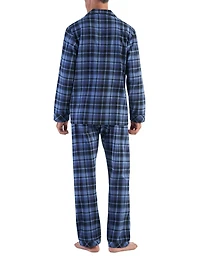 Plaid Flannel Pajama Set