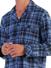 Plaid Flannel Pajama Set