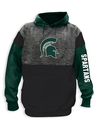 Michigan State Colorblocked Hoodie