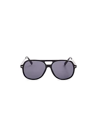 Black Aviator Sunglasses