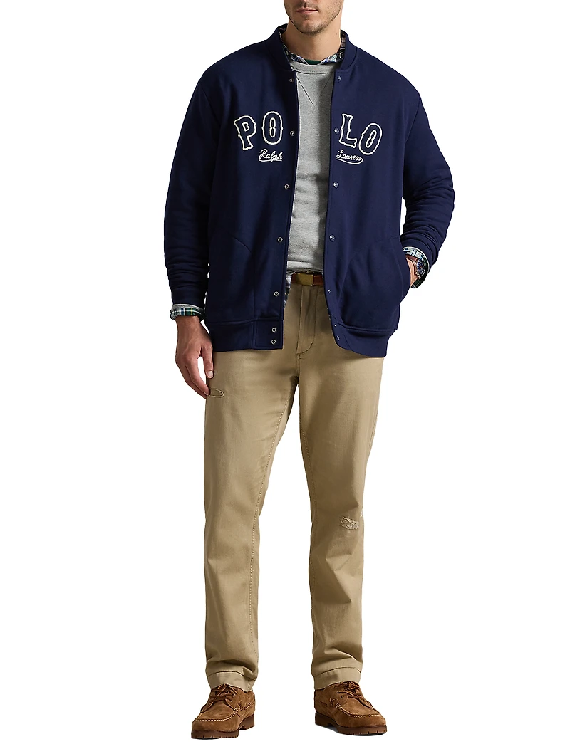 Knit Baseball Jacket