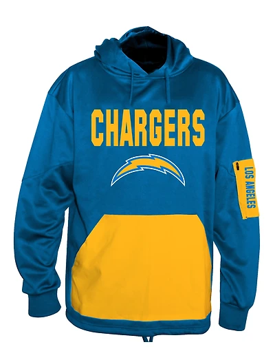 Chargers Colorblocked Fleece Hoodie