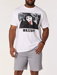 Scary Movie Wazzup Graphic Tee