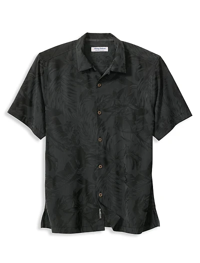 IslandZone® Coastal Ease Botanic Loom Sport Shirt