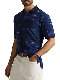 Mesh Bear Polo Shirt