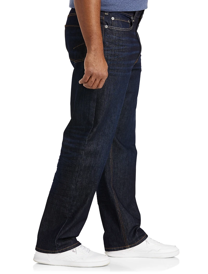 Refined Blue Relaxed-Fit Jeans