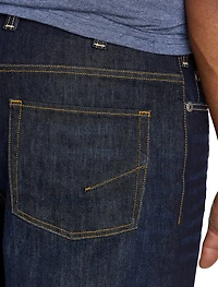 Refined Blue Relaxed-Fit Jeans