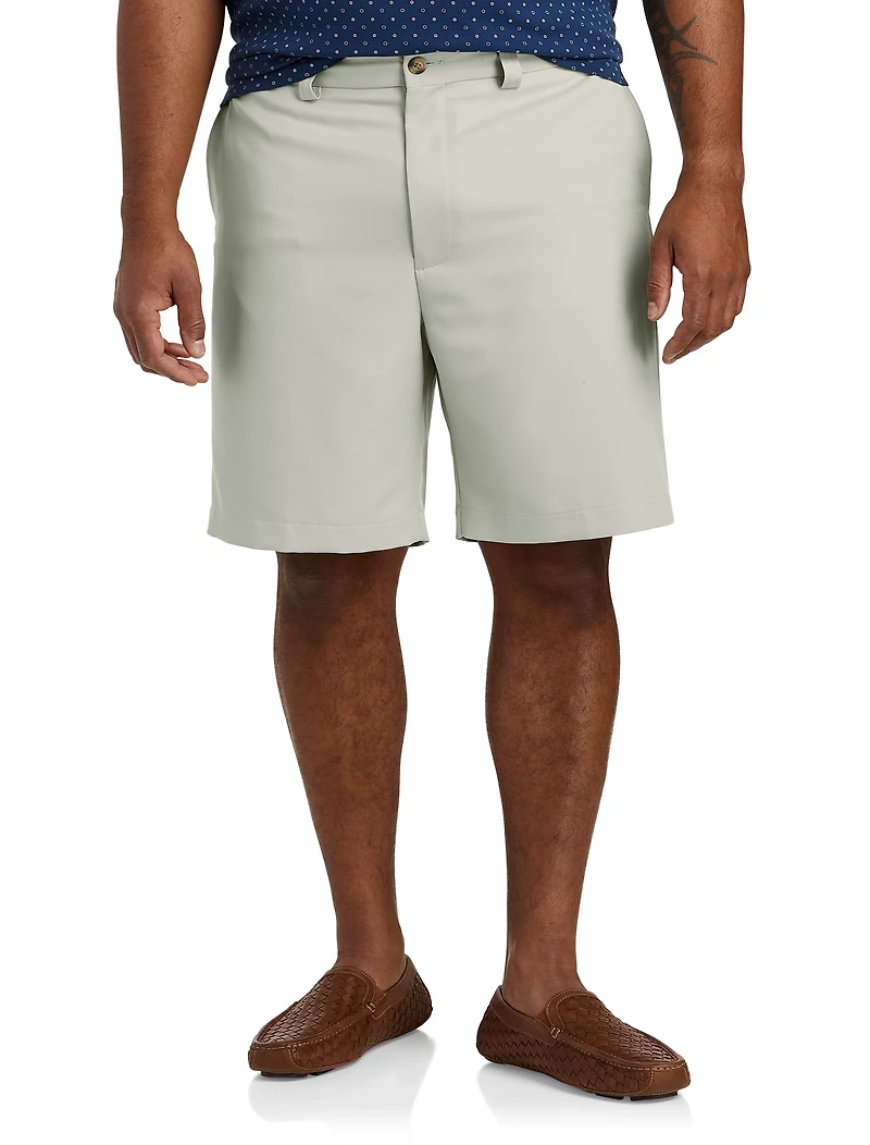 Waist-Relaxer Microfiber Shorts